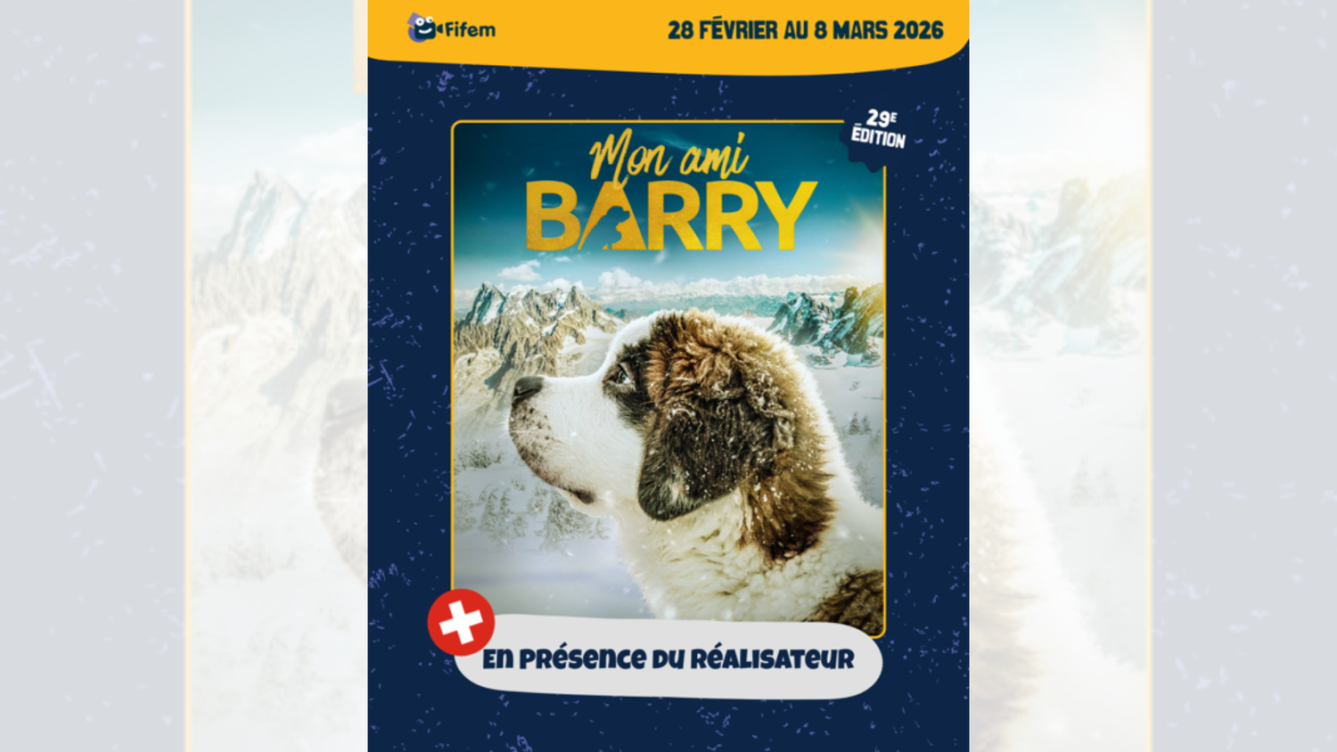 Affiche de film Mon ami Barry